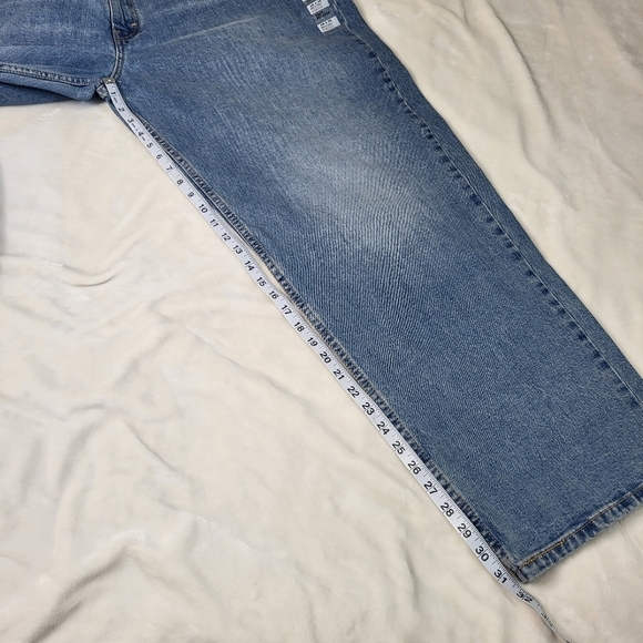 Men's Levi's 550 Relaxed-Fit Stretch Straight Blue Jeans 48x32 New - Picture 10 of 15